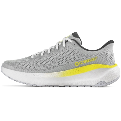 Icebug Running Shoes Aura RB9X (Cushioning) Light Grey Men's